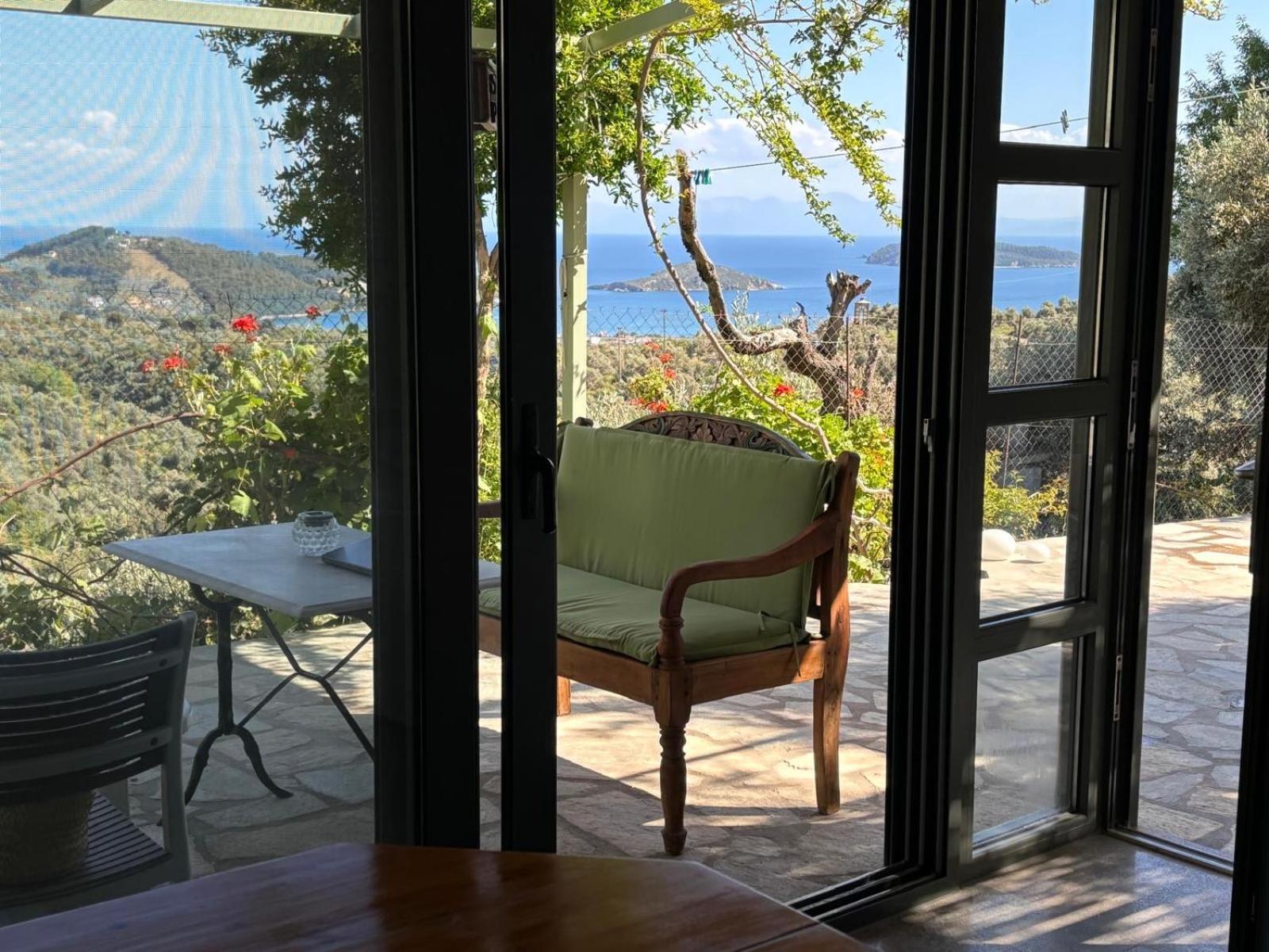Tierra Villa Skiathos stad Exteriör bild