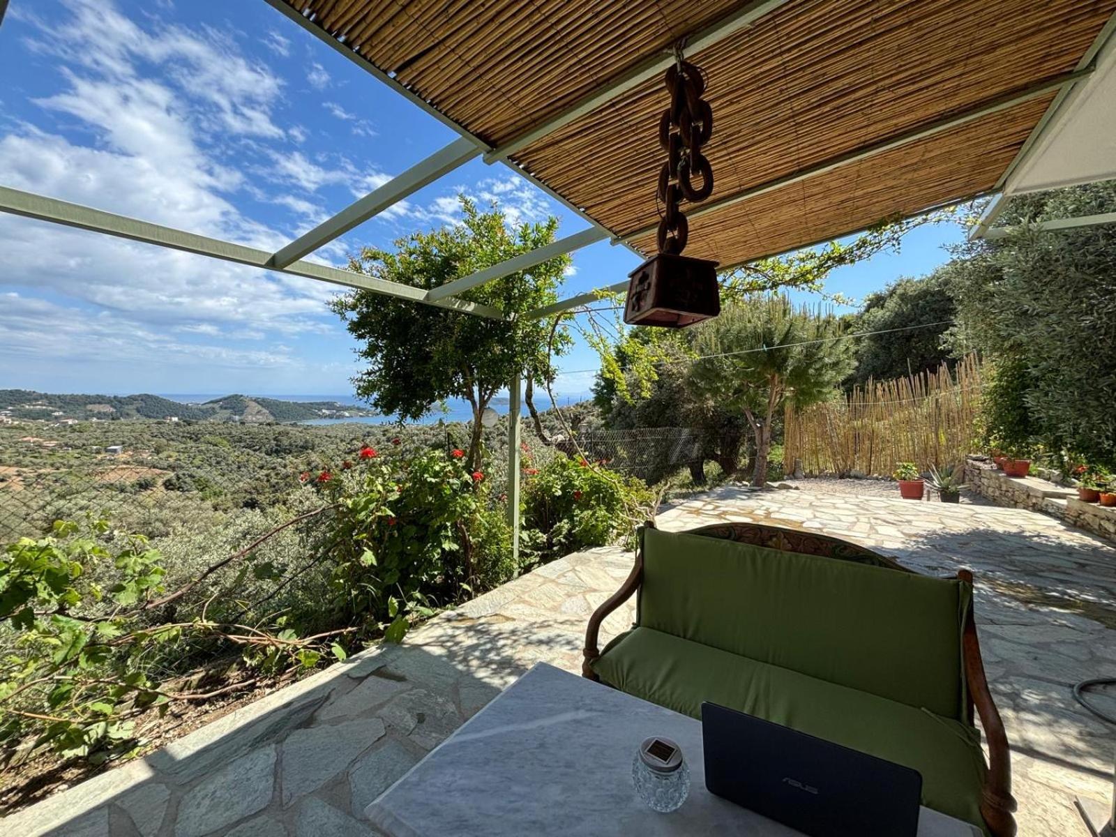 Tierra Villa Skiathos stad Exteriör bild